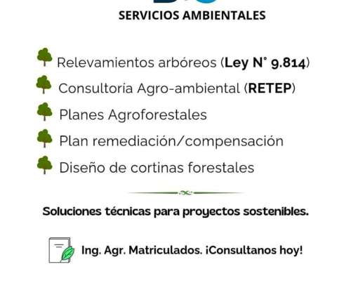 Planes Agroforestales - Consultoría Agroambiental