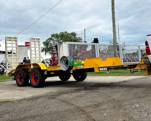 Acoplado Tipo Trailer 4 TN con Rampa Trasera 4x2. Mancini