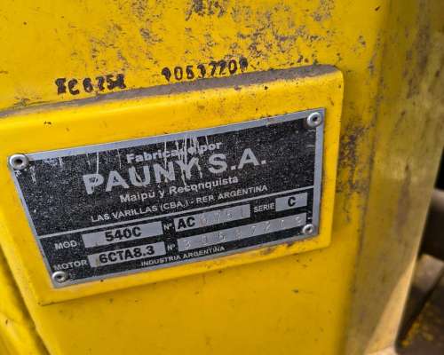 Tractor Pauny 540 de 220hp