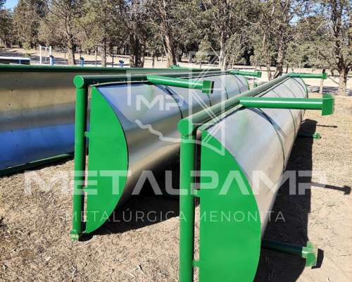 Comederos Lineales Tambor y Plástico .