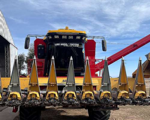 Cosechadora Don Roque 125 con Maicero Equipo Enganchado