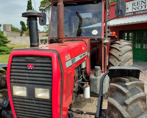 Massey Ferguson 297 4X4 con Gomas Nuevas y Aire.