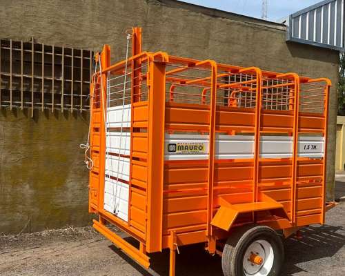 Acoplado Tipo Jaulin 1.5 Toneladas 1 Eje