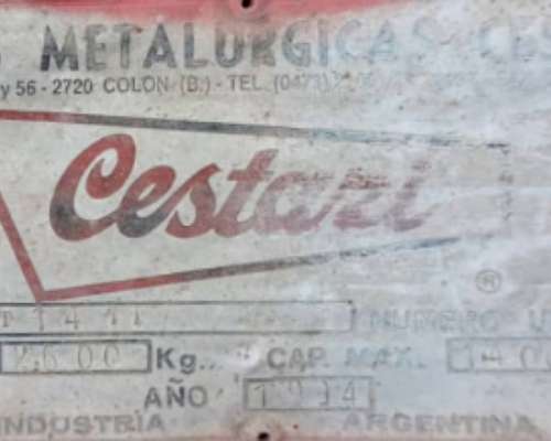 Monotolva Cestari de 18 TN - año 2008