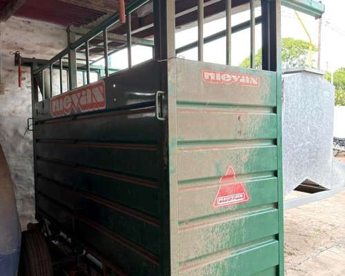 Trailer Balanza Nievas para Pesaje de Animal Portatil