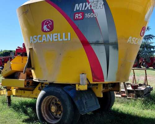 Mixer Ascanelli RS 1600 con Bascula y Gomas Reparado