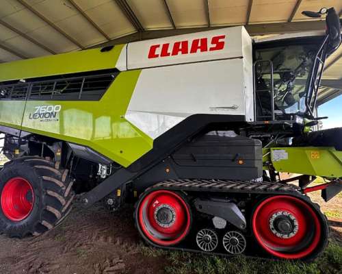 Cosechadora Lexion 7600. año 2021 con Plataforma de 45 Pies