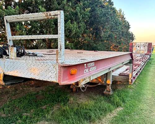Acoplado Carreton Trailer Transporte Mancini 3 Ejes Camion