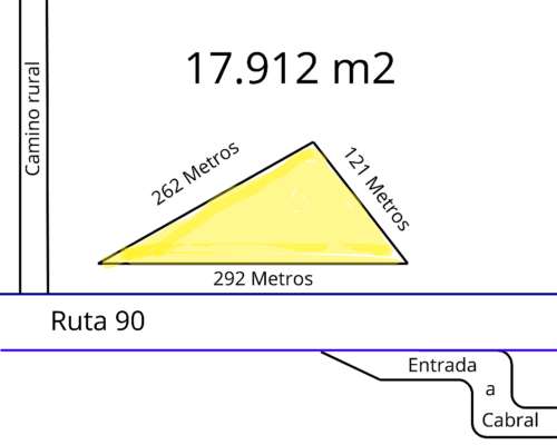 Vendo Lote Sobre Ruta 90 - Frente a Sargento Cabral