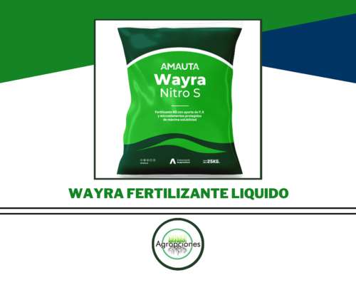 Fertilizante Foliar Wayra - Aporte de S y N