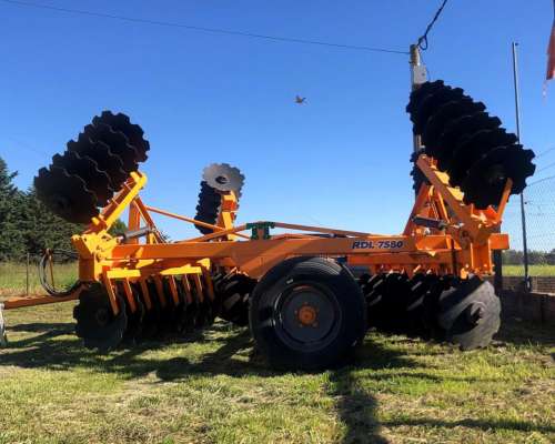 Rastra de 52 Discos con Alas Rebatibles Doble T - RDL 7580