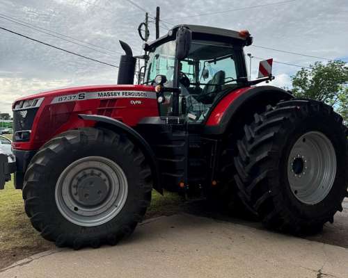 🌟 Buque Insignia: Massey Ferguson 8737s Nuevo - 370 CV.