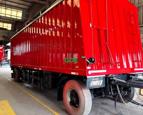 Acoplado de 3 Ejes Tipo Tolva Cerealera. Ombu.