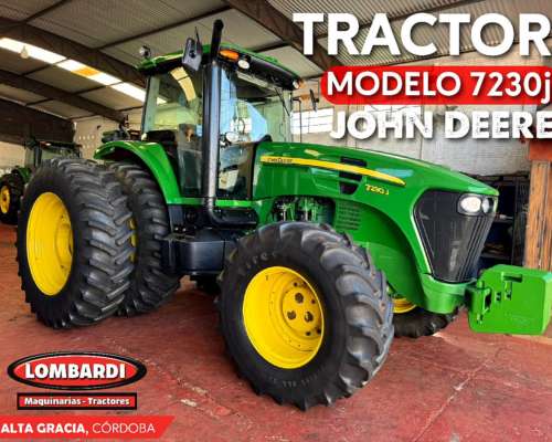 Tractor John Deere 7230j Como Nuevo