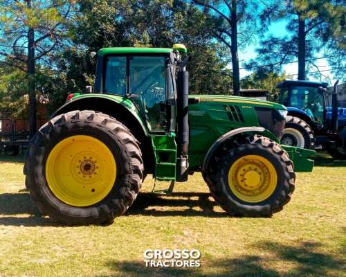 Tractor John Deere 6.175m, Piloto Automático, 2019