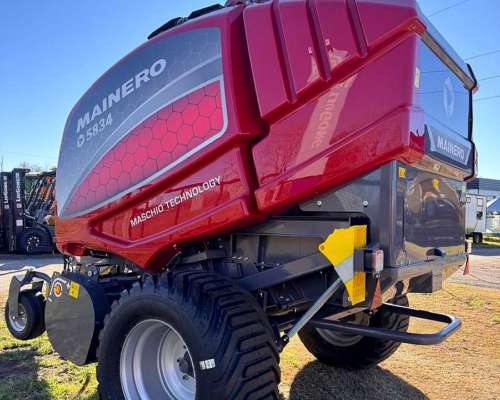 Rotoenfardadora con Cutter Mainero 5834