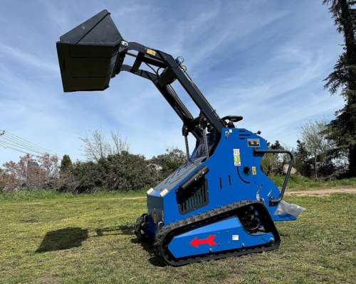 Mini Pala Orugas de Goma Todo Terreno Compacta