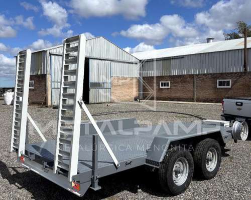 Trailer con Rampas de Auxilio