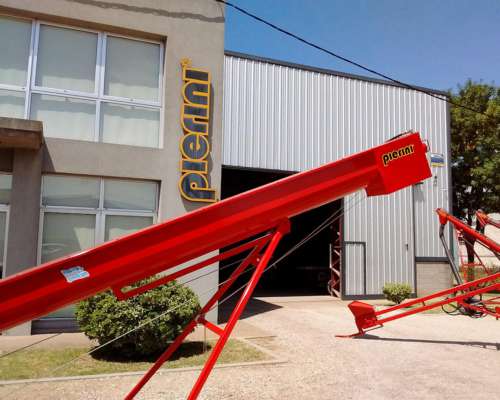 Elevadores de Granos Humedos y Forrajes Pierini de 6 Mts.
