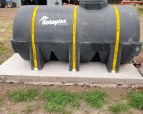 Tanque Horizontal de 3000 Litros de Plástico - Rotoplas