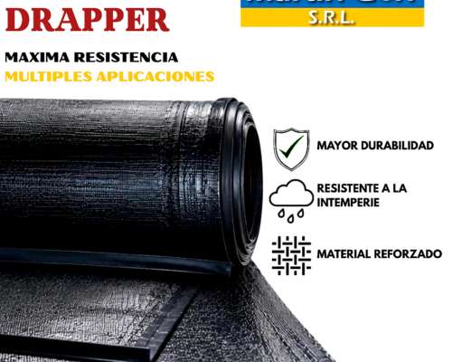 Lonas Draper para Todas las Maquinas y Plataformas