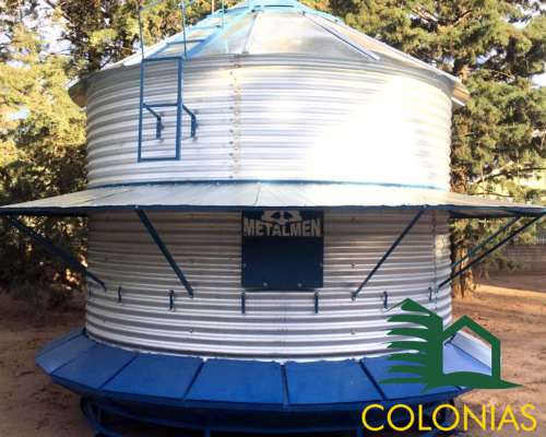 Silos Comedero Reforzados - Colonias Menonitas- Metalmen