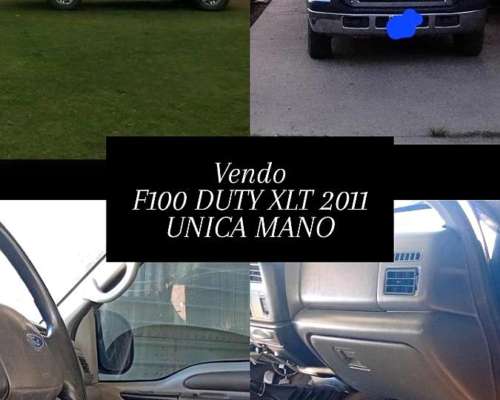 Ford F 100 Duty XLT año 2011