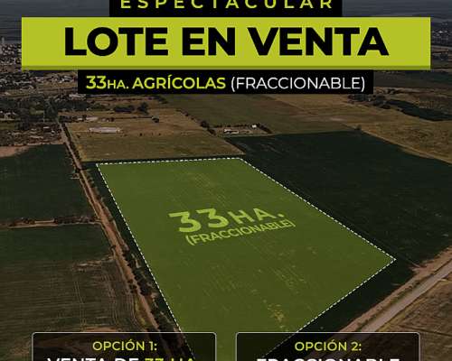 San Lorenzo. Z/industrial. Espectacular Lote en Venta. 33 Ha