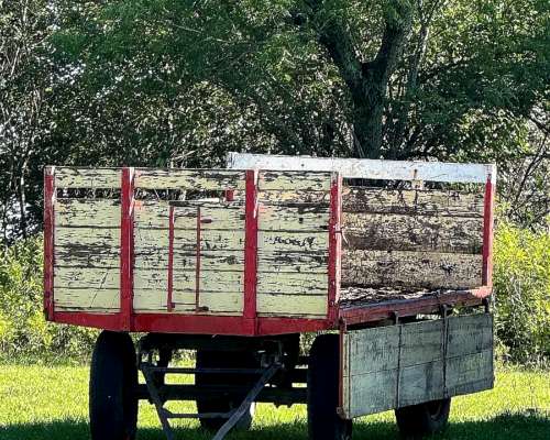Acoplado Dos Usos Iperco Amarilla 6 Toneladas