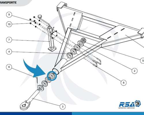 Taco Enganche Ascanelli Universal Tolvas