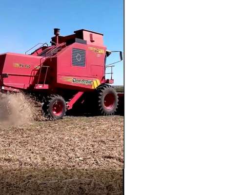 Cosechadora Don Roque 150 con Cabezal 28 Pies año 1999