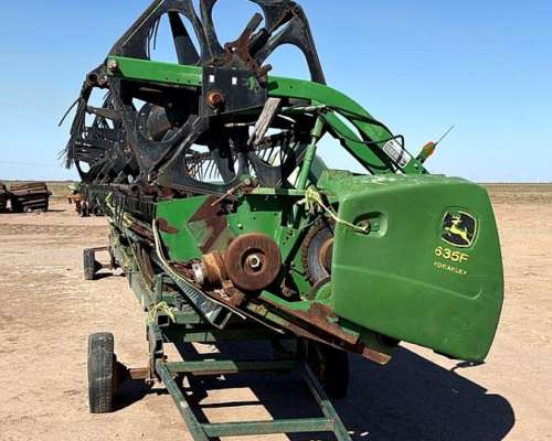 Plataforma John Deere Hydraflex 635f para Reparar
