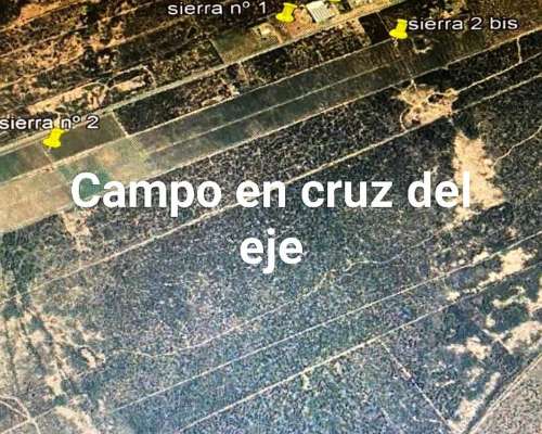 Vendo Campo en Cruz del Eje. B