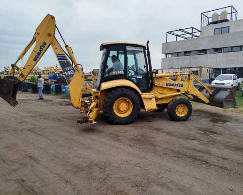 Retroexcavadora Komatsu WA140 2005