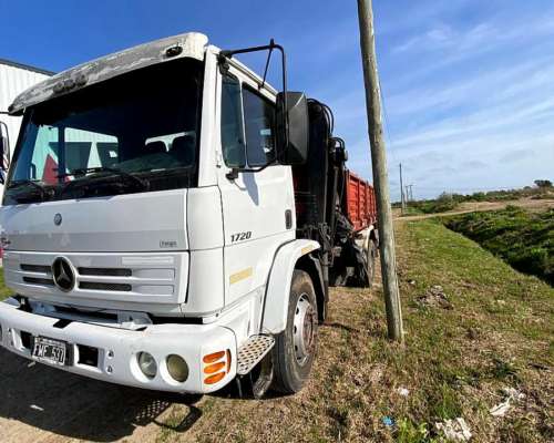 Mercedes Benz 1720 Volcadora + Hidrogrua