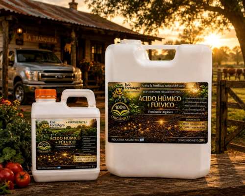 Acido Humico y Fulvico Enmienda Organica