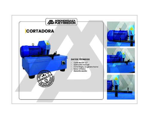 Cortadora Hidráulica Corte Limpio y Preciso