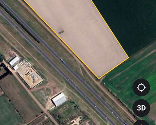 Campo de 6,29 Ha Sobre Autopista ROS - BS AS