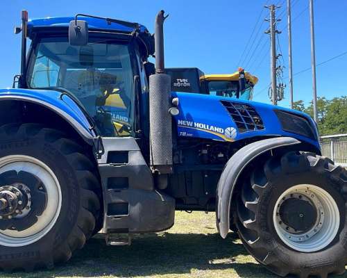 Tractor New Holland T8.350 - año 2015 - 11000hs - Americano