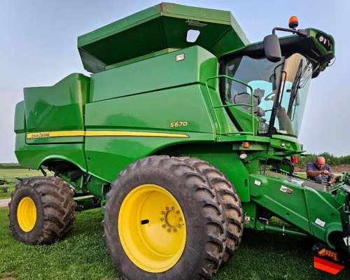 John Deere S 670 DD año 2015