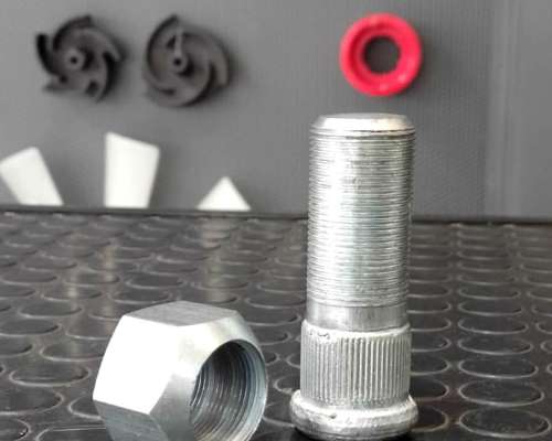 Bulon y Tuerca para Maza de Rueda Pulverizadoras Metalfor