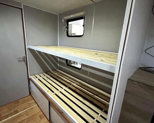 Casilla Rural PPG 6.50 X 2.60 para 4 P. con Taller Trasero