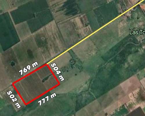 39 Hectáreas Agrícolas en Arroyo Seco a 2,5 km de Autopista