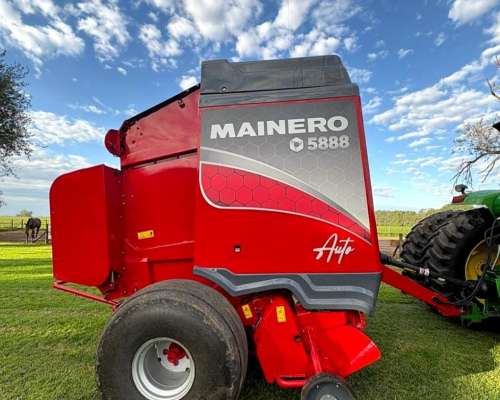 Rotoenfardadora Mainero 5888. Impecable. 2500 Rollos