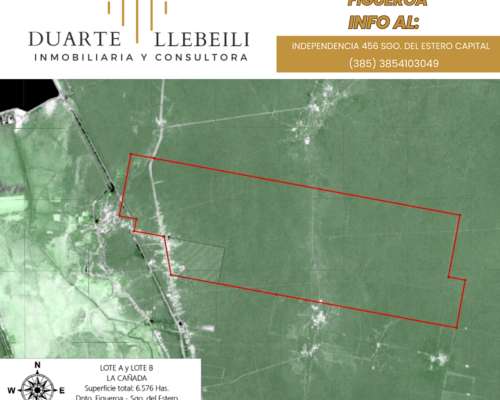 Campo – 5.000 Ha – Figueroa, Santiago del Estero