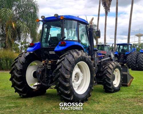 Tractor New Holland T6.140, con Pala Gyp, 2013.