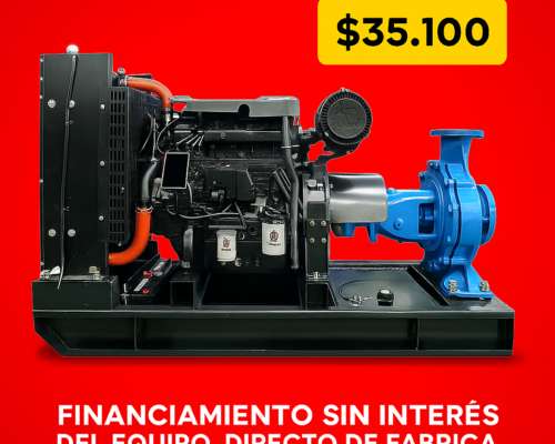 Bomba de Agua 100hp (iveco) Diesel - Braiva Mt630d100hp