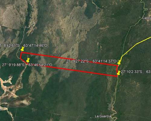 Campo de 1.000 Has en Callejón Bajada – Dept. Figueroa –