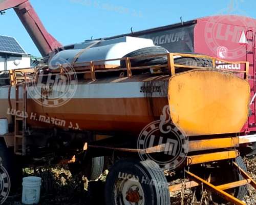 Cisterna Mauro de 5000 LT con Bomba, Agua y Baulera