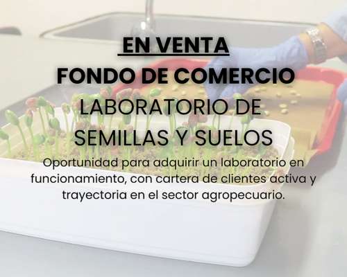 N Venta-fondo de Comercio Laboratorio de Semillas y Suelos